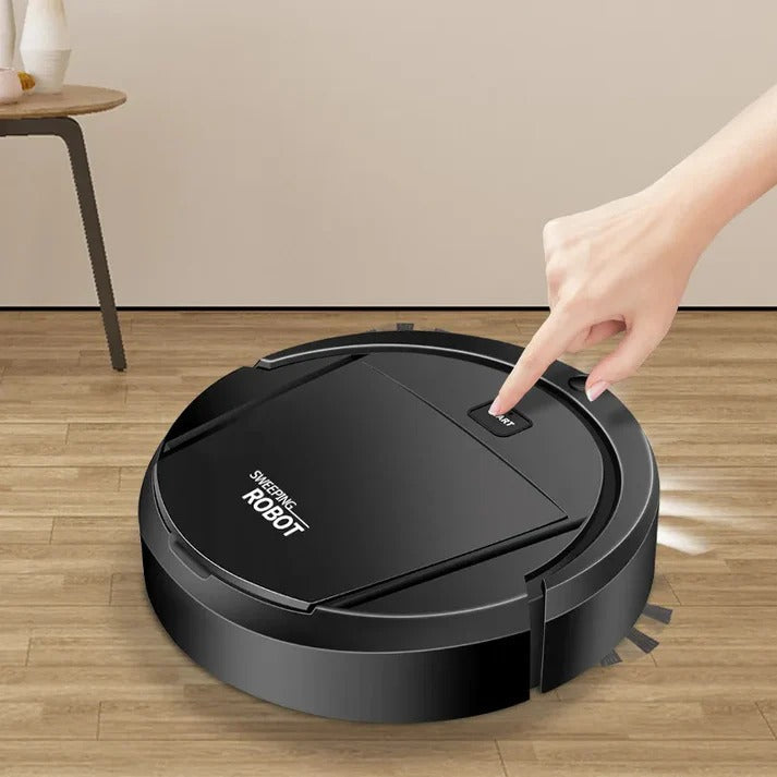 Smart Robotic Vacuum Cleaner | مكنسة روبوت ذكية للتنظيف التلقائي