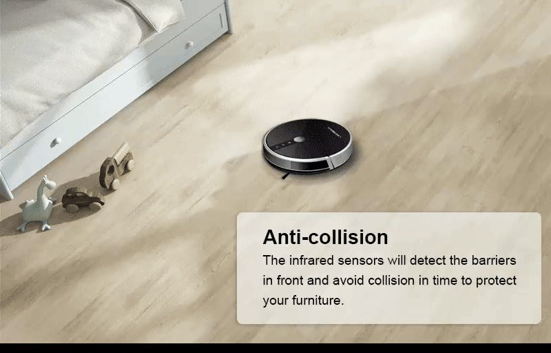 Smart Robotic Vacuum Cleaner | مكنسة روبوت ذكية للتنظيف التلقائي