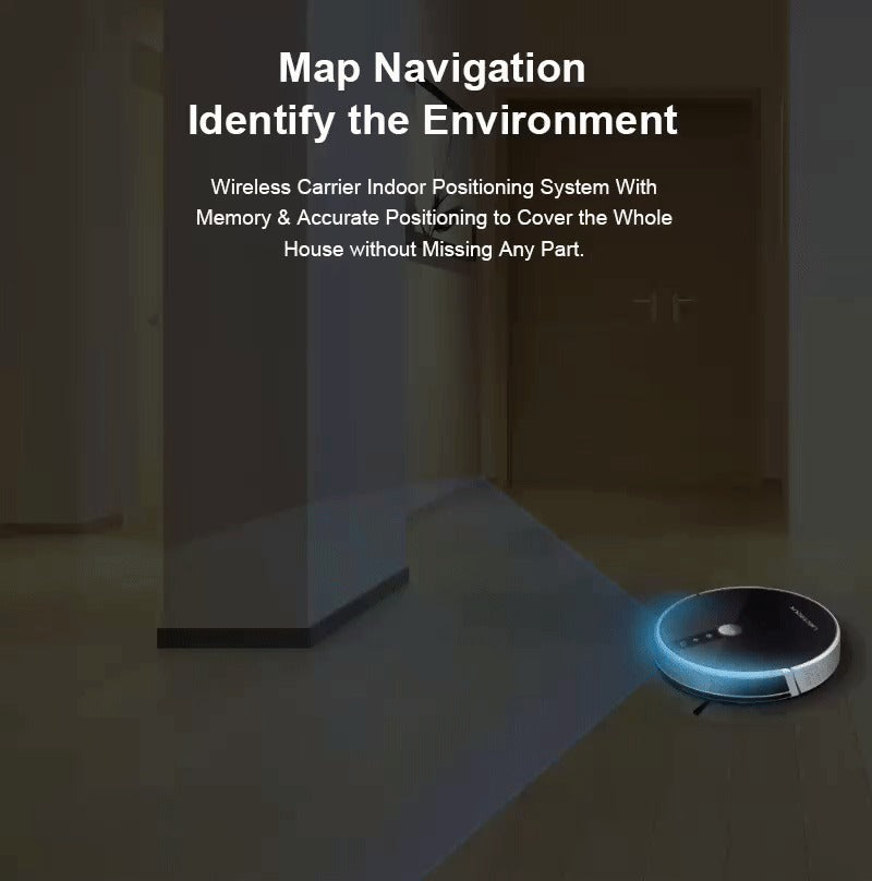 Smart Robotic Vacuum Cleaner | مكنسة روبوت ذكية للتنظيف التلقائي