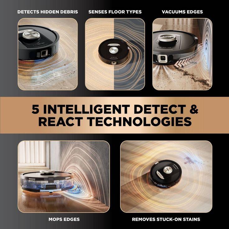 Smart Robotic Vacuum Cleaner | مكنسة روبوت ذكية للتنظيف التلقائي